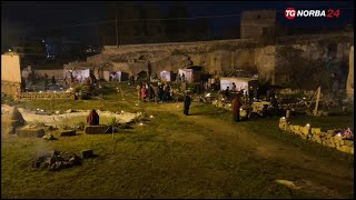 Canosa di Puglia il presepe vivente nellarea archeologica di Costantinopoli [upl. by Kapor]