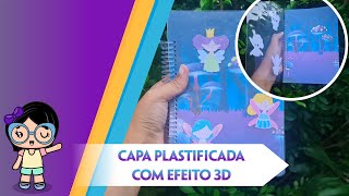 Capa Plastificado com Efeito 3D [upl. by Spense]