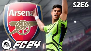 Back to Old Trafford  FC 24 Arsenal Career Mode S2E6 [upl. by Elkraps567]