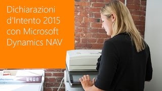 Dichiarazioni dIntento 2015 con Microsoft Dynamics NAV [upl. by Ahsuat370]