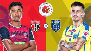 Match Highlights  NorthEast United FC Vs Kerala Blasters FC  Hero ISL 20242025 live kbfc neufc [upl. by Lala204]