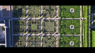 Château de Villandry  A unique sanctuary of nature and artistry  drone of visuals [upl. by Domela517]