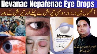 Nevanac Eye Drops Nepafenac Ophthalmic Suspension 01 wv  Anti Inflammatory Eye Drops [upl. by Perren]