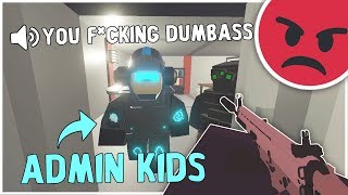 ROLEPLAY KID IS RAGING amp GETTING ME BANNED  Unturned Trolling [upl. by Anattar]