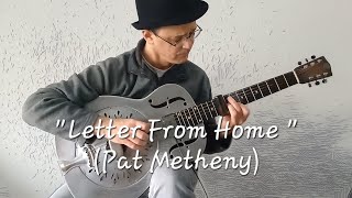 quotLetter From Homequot Pat Metheny  slide guitar version [upl. by Shult11]