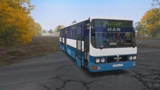 OMSI 2 MAP Чистогорская Область Маршрут 63 automobile omsi avtobus omsi2 games simulator man [upl. by Eneloj254]