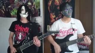 Psychosocial dual guitar cover  Slipknot [upl. by Ikcaj469]