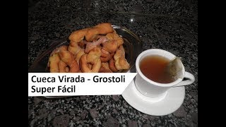 Cueca Virada  Super fácil  Grostoli  Receitas mais fáceis [upl. by Ycart]