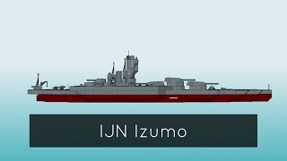 Warship Craft  IJN Izumo Tutorial 300 Sub Special [upl. by Weissmann]