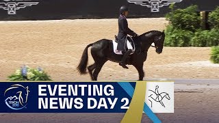 Eventing News  Day 2  FEI World Equestrian Games 2018 [upl. by Eiffub478]