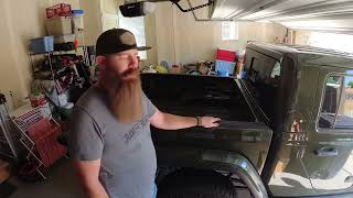 DIY Jeep gladiator Bedliner install HERCULINERTRUCKBED [upl. by Ayhay744]