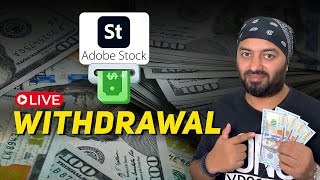 How to Withdraw 💵 Dollars from Adobe Stock 🤩 Mobile Photography [upl. by Oba842]