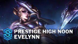 Prestige High Noon Evelynn Skin Spotlight  League of Legends [upl. by Enytsuj]