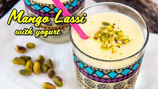 Mango Lassi Recipe with Fresh Mango  Quick amp Easy Drinks Ad [upl. by Ahtera502]