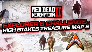 RDR2 Explorer 6 Challenge  High Stakes Treasure Map 2 [upl. by Nimzay75]