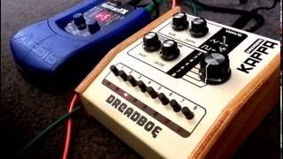 Dreadbox Kappa expression sequencer pedal demo with Alesis GuitarFX [upl. by Yonina]