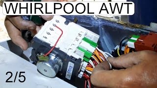 DISASSEMBLE WHIRLPOOL AWT 25 [upl. by Alodi572]