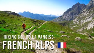 Hiking the French Alps  Col de la Vanoise Savoie France [upl. by Aihsal619]