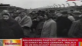 BT Pagpatay sa mga hudyo sa kamay ng Nazi Germany inalala sa UN Holocaust remembrance day [upl. by Durwood22]