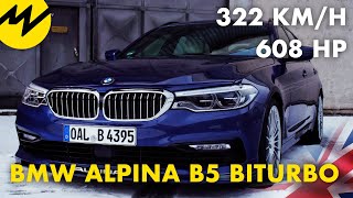 BMW Alpina B5 Biturbo  Performance amp Luxury  Motorvision International [upl. by Shiroma]