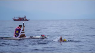 The shortest marathon swim in Terengganu 10km [upl. by Kassity]