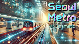 Seoul Metro 4K Cinematic  Shot on DJI Osmo Pocket 3  서울 지하철 4K 시네마틱 [upl. by Carey]