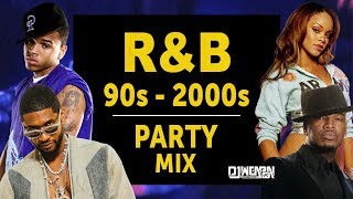 【90s2000s RNB PARTY MIX】THROWBACK  CHRIS BROWN  RIHANNA  NEYO  USHER  RampB  OLD SCHOOL [upl. by Negeam134]