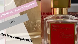 Este Amber oud rouge edition alternativa la Baccarat rouge Comparatie Al Haramain si Maison FK [upl. by Peppie347]