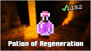 How To Make Regeneration Potion in Minecraft 1182 [upl. by Buckie]