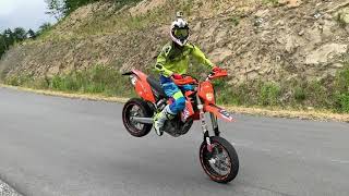 Supermoto KTM EXC 525 [upl. by Fifine]