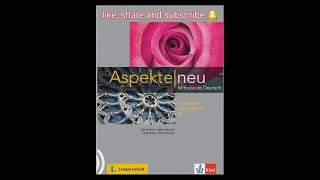 Aspekte neu B2 Arbeitsebuch Audio26K5 F1alearndeutschgermanvideolearningshortdeutschland [upl. by Brawley962]