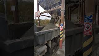 Rock DUST Loading Tatra 815 Dumpertatratruckjobworkconstructionquarrytruckdriverdumperdrive [upl. by Llennaj745]