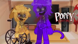 🇺🇲🇸🇦Poppy playtime characters reaction to thier videos Smiling crettres [upl. by Arammahs]