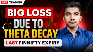 Live Trading My Big Loss on Last FINNIFTY Expiry [upl. by Ellocin]