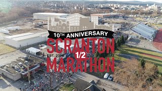 Scranton Half Marathon 2023  Official Race Video [upl. by Neoma]