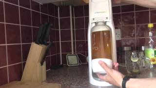 How to Carbonate Flat Home Brewed Beer with Soda Stream [upl. by Schwitzer319]