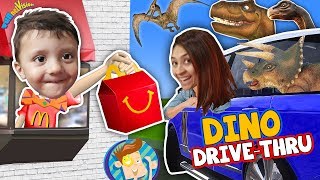 Dinosaurs in our House  McDonalds Magic Trick 4 Mommy FUNnel Vision Vlog New Room Tour [upl. by Samled878]