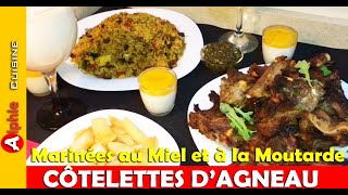 Délicieuses CÔTELETTES DAGNEAU  Mariné au Miel et à la Moutarde  en Français [upl. by Mas756]