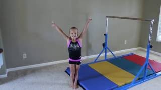 Brynns Level 2 Gymnastics Bar Routine [upl. by Enomed873]