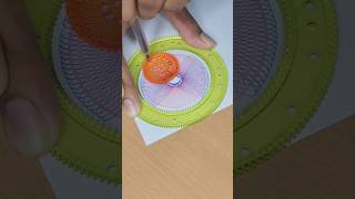 Amazing spirograph design  How many rotations shorts spirograph satisfying asmr art pattern [upl. by Penland116]