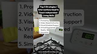 Top 5 Strategies  Interventions Used to Teach Independent Living Skills [upl. by Erikson220]