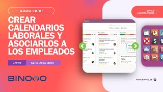 ODOO RRHH  Tutorial 06 📌 Crear calendarios laborales en Odoo y asociarlos a los empleados [upl. by Yesdnik723]