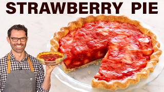 EASY Strawberry Pie Recipe [upl. by Anaher950]