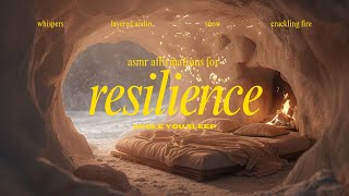 affirmations for resilience while you sleep  asmr  sleep affirmations and hypnosis [upl. by Saks160]