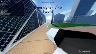 Tech for untitled parkour game even higher jump [upl. by Ferino]