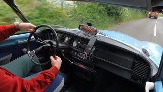 Citroen DS start up and Peak District drive  POV [upl. by Dill816]