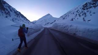 GAISKOGEL 2820 müM Splitboard  Skitour 2018 Kühtai [upl. by Waldman44]