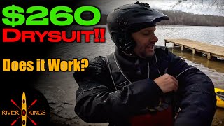 Cheap Drysuit Review  Alibaba Drysuit [upl. by Ierbua]