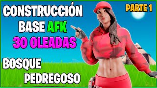 ✅Como Trampear BOSQUE PEDREGOSO para las 30 OLEADAS Parte 1  BASE AFK  SALVAR EL MUNDO  XWARSX [upl. by Sirtimed]