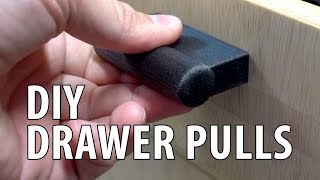 DIY Custom Drawer Pulls  Drawer Handles amp Jig  Template using 3D Printing [upl. by Nallaf]